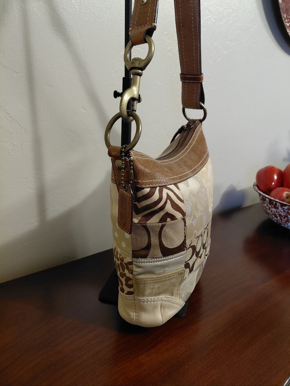 Coach Signature Patchwork Shoulder Bag # 10812